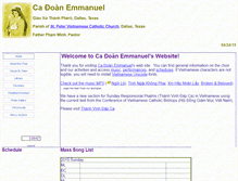 Tablet Screenshot of cdemmanuel.org